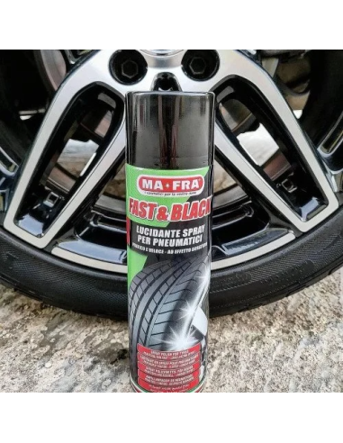 Σπρέι Ελαστικών Ma-Fra Fast Black, 500ml