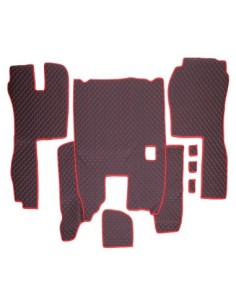 Eco-Leather Mat Set Truck Umbrella For Scania Series R...