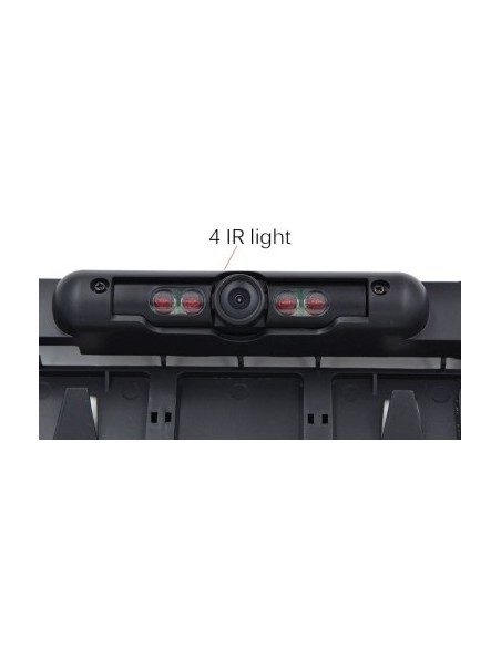 Rearview camera with license plate mount with Night Vision,