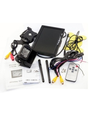 Wireless Rearview Kit with Camera and 7inch...
