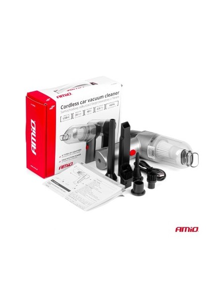 Cordless Car Vacuum Cleaner with HEPA Filter, 40W