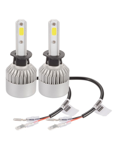 Set of 2 H1 COB Canbus LED Lights, power 72W,...
