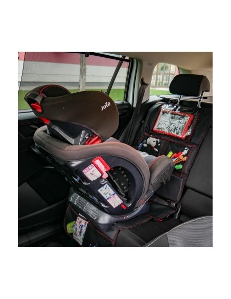 Car seat protection cover for children with tablet pocket Mega drive