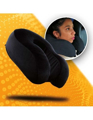 CAR+ memory foam travel pillow