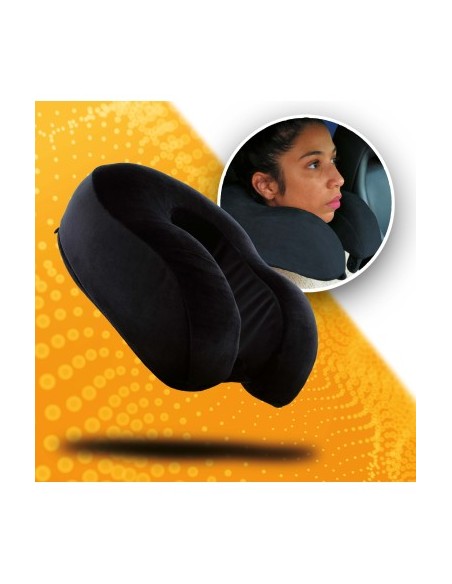 CAR+ memory foam travel pillow