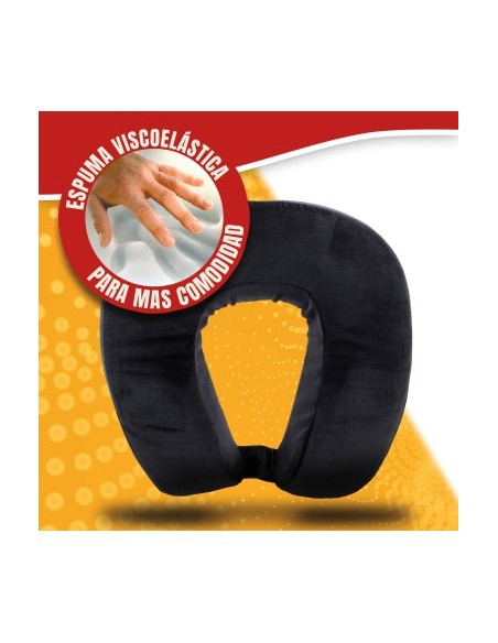 CAR+ memory foam travel pillow