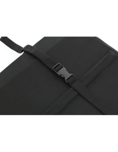 Lumbar pillow with memory foam for office or car