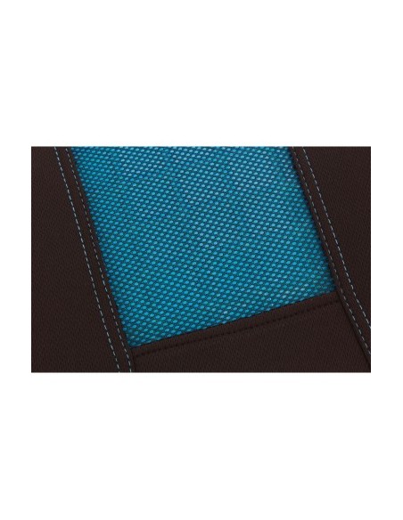 Lumbar pillow with memory foam for office or car
