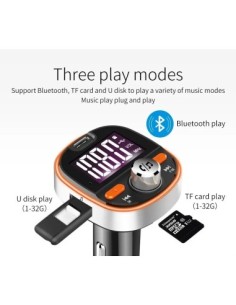 Modulator FM 12-24V Bluetooth 5.0 με λειτουργία φορτιστή... 2