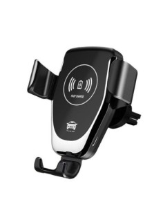 Car holder for ventilation grille + suction cup 10W...