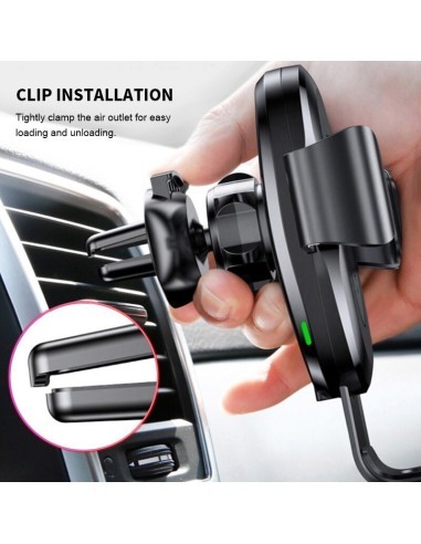 Car holder for ventilation grille + suction cup...