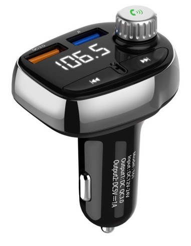 FM Μοντάζ 12-24V Bluetooth 5.0 με λειτουργία...