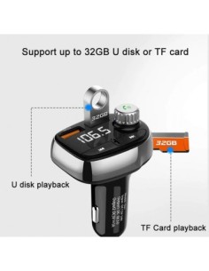 FM Modulator 12-24V Bluetooth 5.0 with car charger... 2