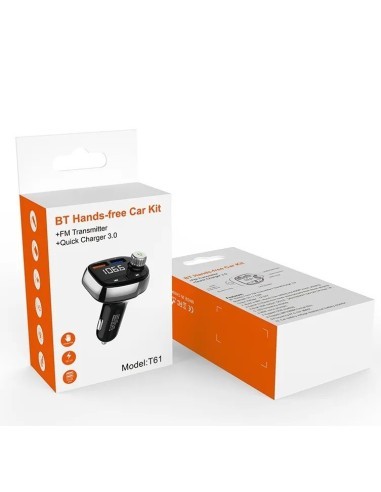 FM Modulator 12-24V Bluetooth 5.0 with car...