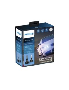 Set of 2 H3 Philips Ultinon Pro9000 HL LED Bulbs 12V/24V