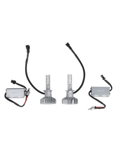 Set 2 LED Bulbs H1 Philips Ultinon Pro5100 HL...