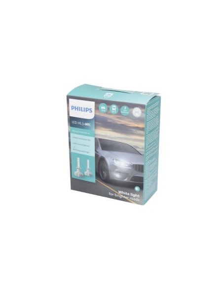Set 2 LED Bulbs H1 Philips Ultinon Pro5100 HL 12V/24V