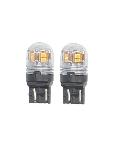 2 db Sárga Autó LED Izzó WY21W Philips Ultinon...