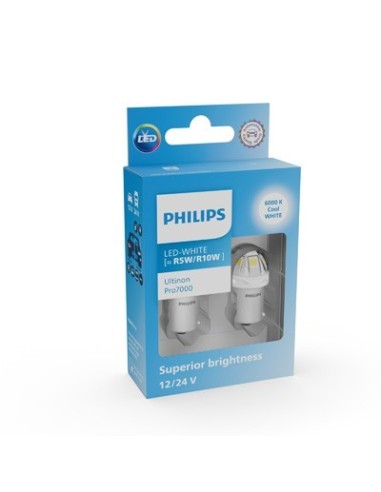 Σετ 2 λαμπτήρων αυτοκινήτου Άσπρο R5W/R10W...