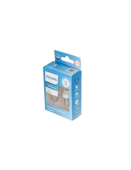 Σετ 2 λαμπτήρων αυτοκινήτου Άσπρο R5W/R10W Philips Ultinon Pro7000 SL σήμανση