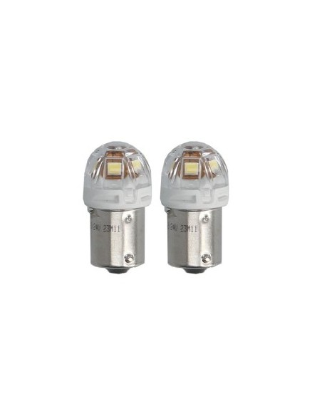 Set 2 car bulbs White R5W/R10W Philips Ultinon Pro7000 SL signaling