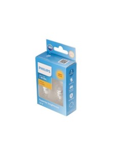 Комплект 2 авто LED крушки Жълт WY5W Philips Ultinon... 2