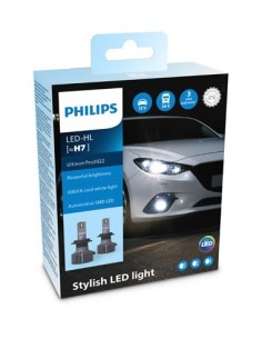 Philips Ultinon Pro3022 HL 2 db H7 LED izzó készlet, 12V/24V 2