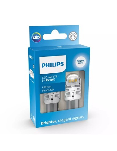 Σετ 2 Βολβοί Βοηθητικοί Με Led 12V P21W Ultinon...