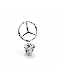 Συμβατή Εμβλημα για Καπό Mercedes-Benz, Χρωμιωμένο 3D...