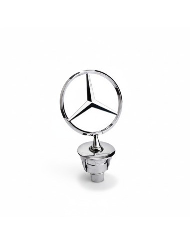 Compatible Mercedes-Benz Hood Emblem, Chrome 3D...