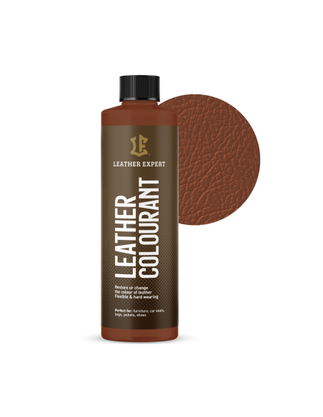 Βαφή δέρματος Καφέ Μεσαίο LEATHER EXPERT Leather Colourant 250ml