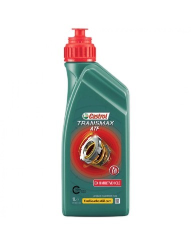 Λάδι διεύθυνσης Castrol Transmax ATF, Dex III Multivehicle, 1L