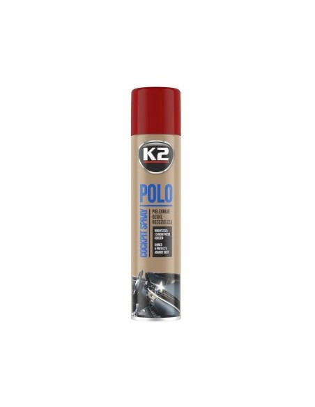 Spray silicon bord K2 Polo Cockpit Spray, Capsuni, 300ml