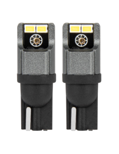 Σετ 2 LED αυτο W5W, T10, με 4 SMD, Canbus Λευκό, 12V/24V