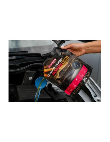 Lichid Parbriz Hidrofob de Vara Auto Liquitech Clear Summer Roads Nano 4 L