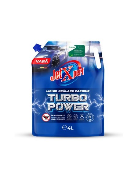 Summer windshield washer fluid anti-insects, JetXpert Turbo Power, 4 L