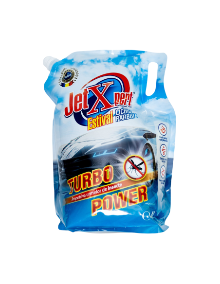 Summer windshield washer fluid anti-insects, JetXpert Turbo Power, 4 L