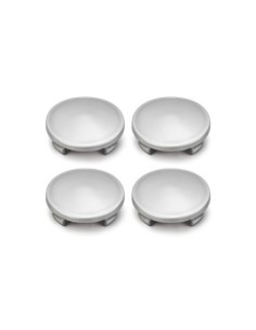 Set of 4 Alloy Wheel Caps 56mm Chrome, Universal 2
