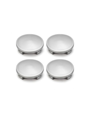 Set of 4 Alloy Wheel Caps 56mm Chrome, Universal