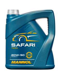 MANNOL SAFARI 20W50 motorolaj, 4L