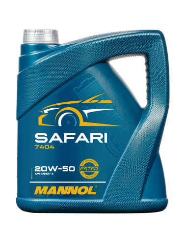 MANNOL SAFARI 20W50 Motor Oil, 4L