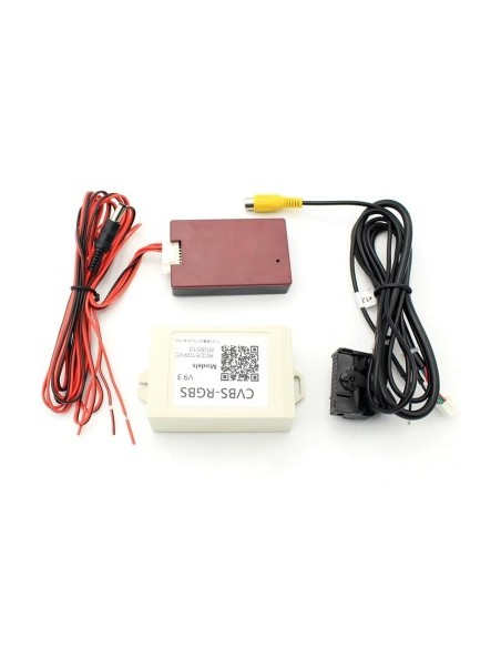 Video interface, CVBS-RGBS converter for aftermarket reverse camera installation on RNS510 and RCD510