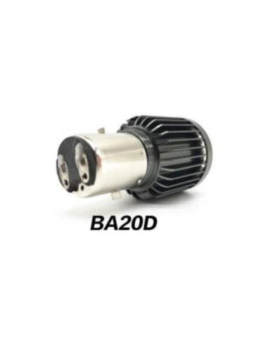 LED Bulb BA20D (H6) for motorcycle, ATV,...