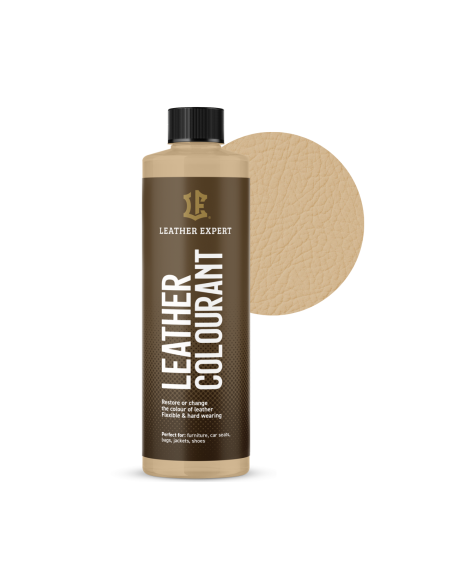 Beige Leather Paint LEATHER EXPERT Leather Colourant 250ml