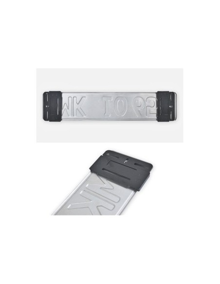 Extra Slim Black License Plate Holder Set 4pcs