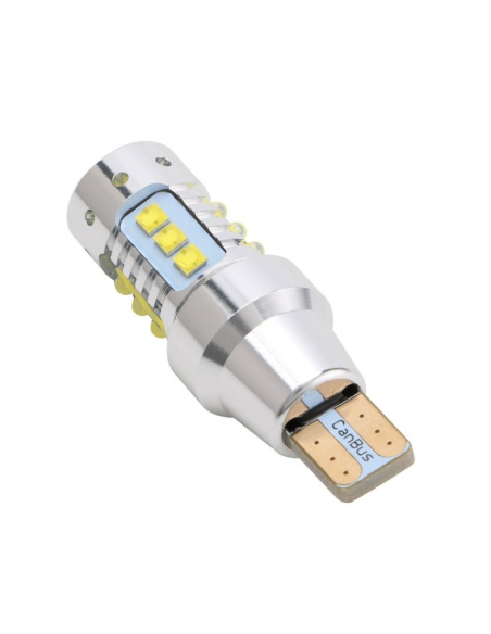 White Car LED T15 / W16W  CREE Canbus LEDs 80W 12-24V
