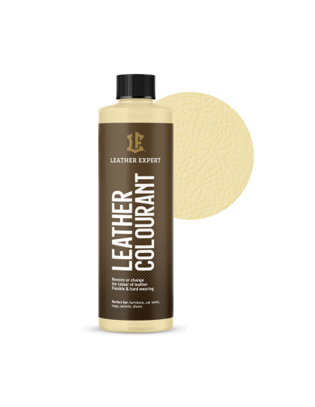 Beige ButterMilk Leather Paint LEATHER EXPERT Leather Colourant 250ml