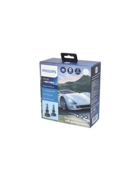 Set of 2 HB3/HB4 Philips Ultinon Pro9100 HL 12V/24V LED Bulbs