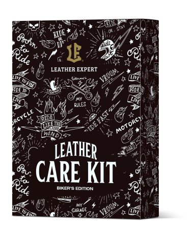 LEATHER EXPERT Leather Care Kit Biker's Edition...