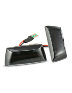 Set of 2 Dynamic LED Wing Turn Signals for Opel Astra,...